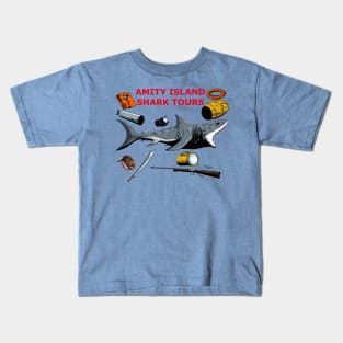 Jaws Shark Tours Kids T-Shirt